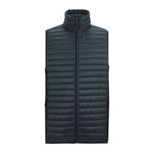 Regatta Mens Andreson Hybrid Padded Jacket / Storm Grey/Black
